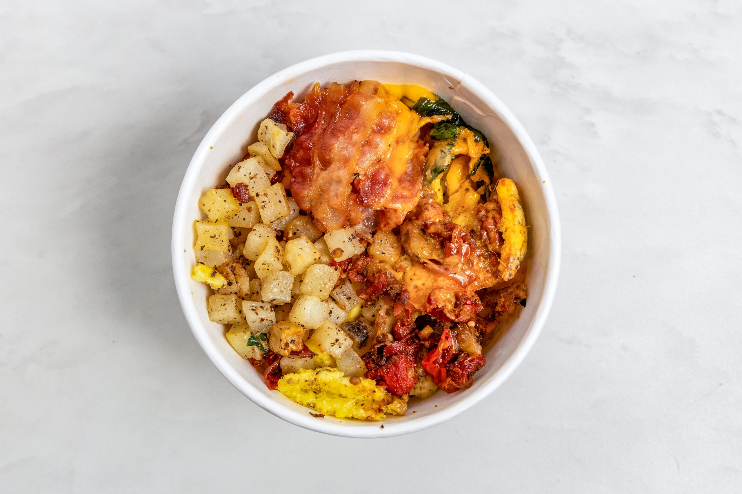 MORNING SCRAMBLE BREAKFAST BOWL