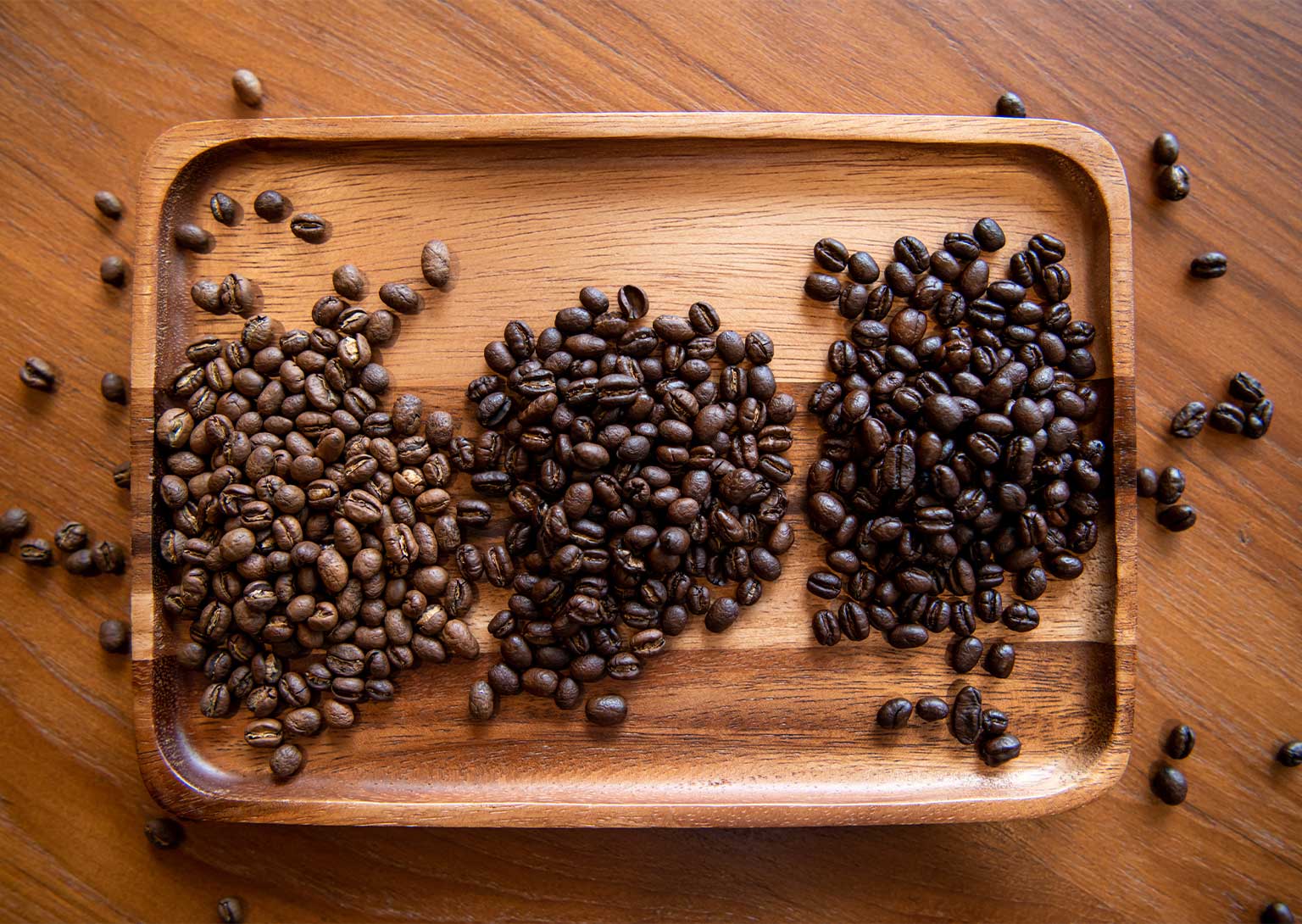 Difference between coffee roast